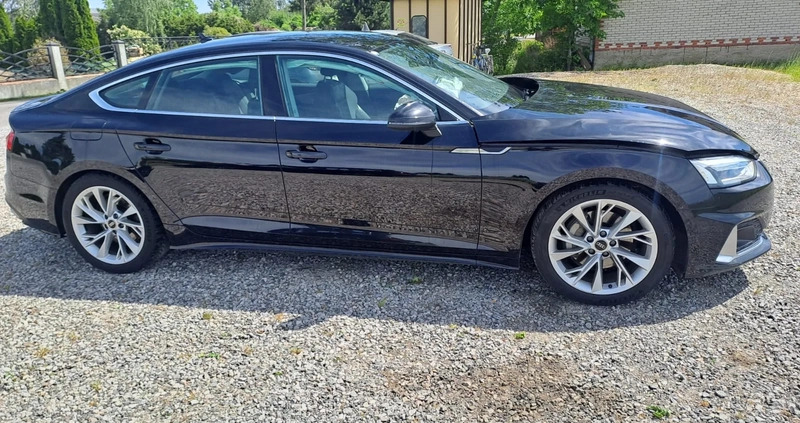 Audi A5 cena 90000 przebieg: 72000, rok produkcji 2022 z Byczyna małe 154